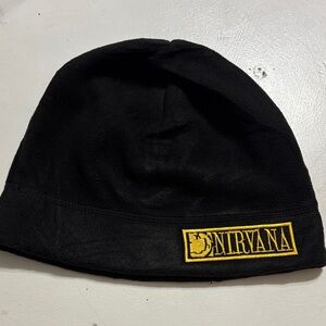 Nirvana Black Beanie Hat
